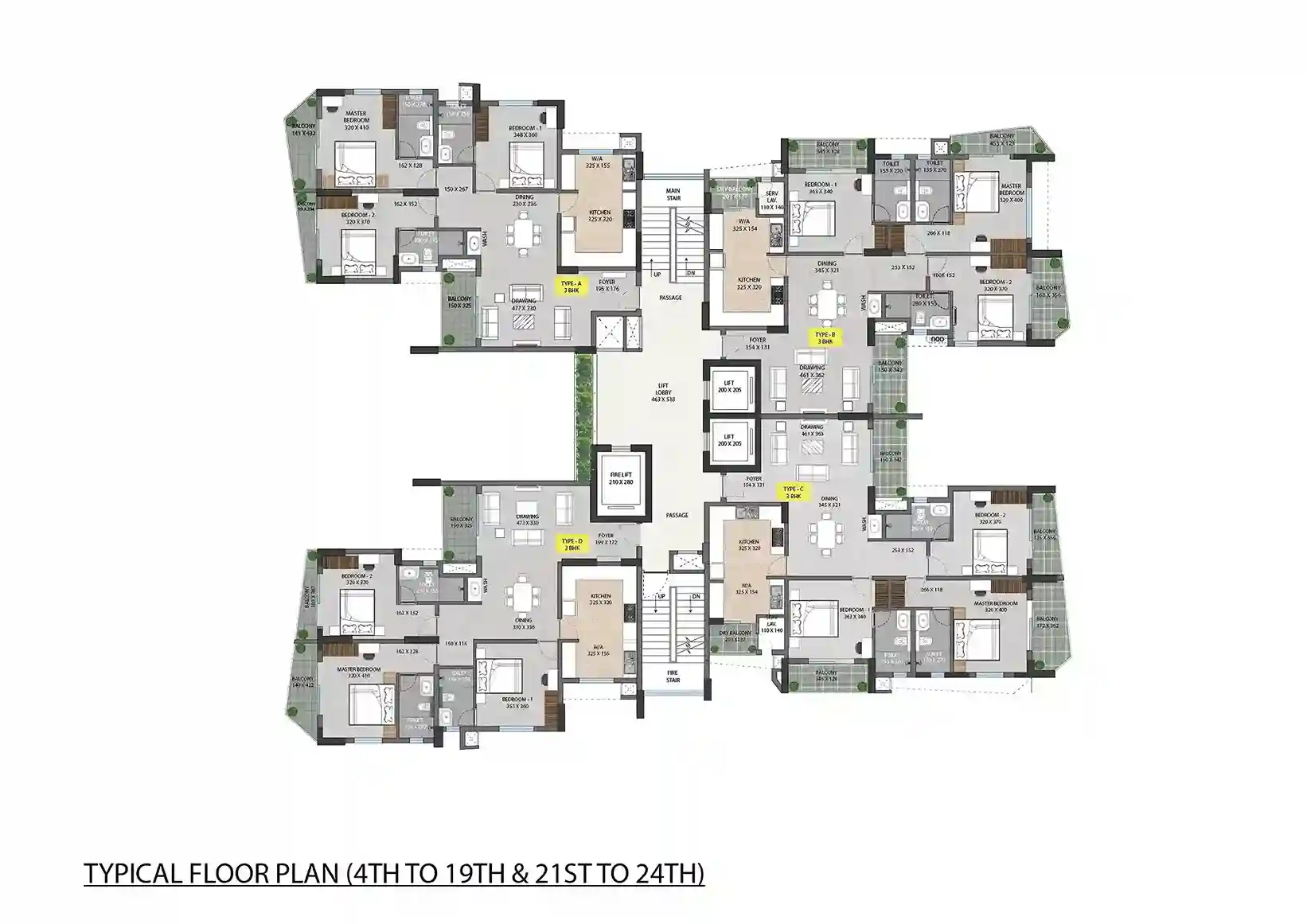 Typical Floor Plan